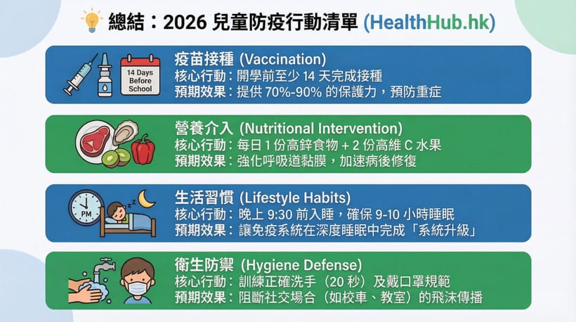 疫苗接種、保健及預防篇